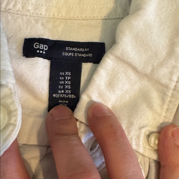 Men’s white button down - Picture 2 of 4